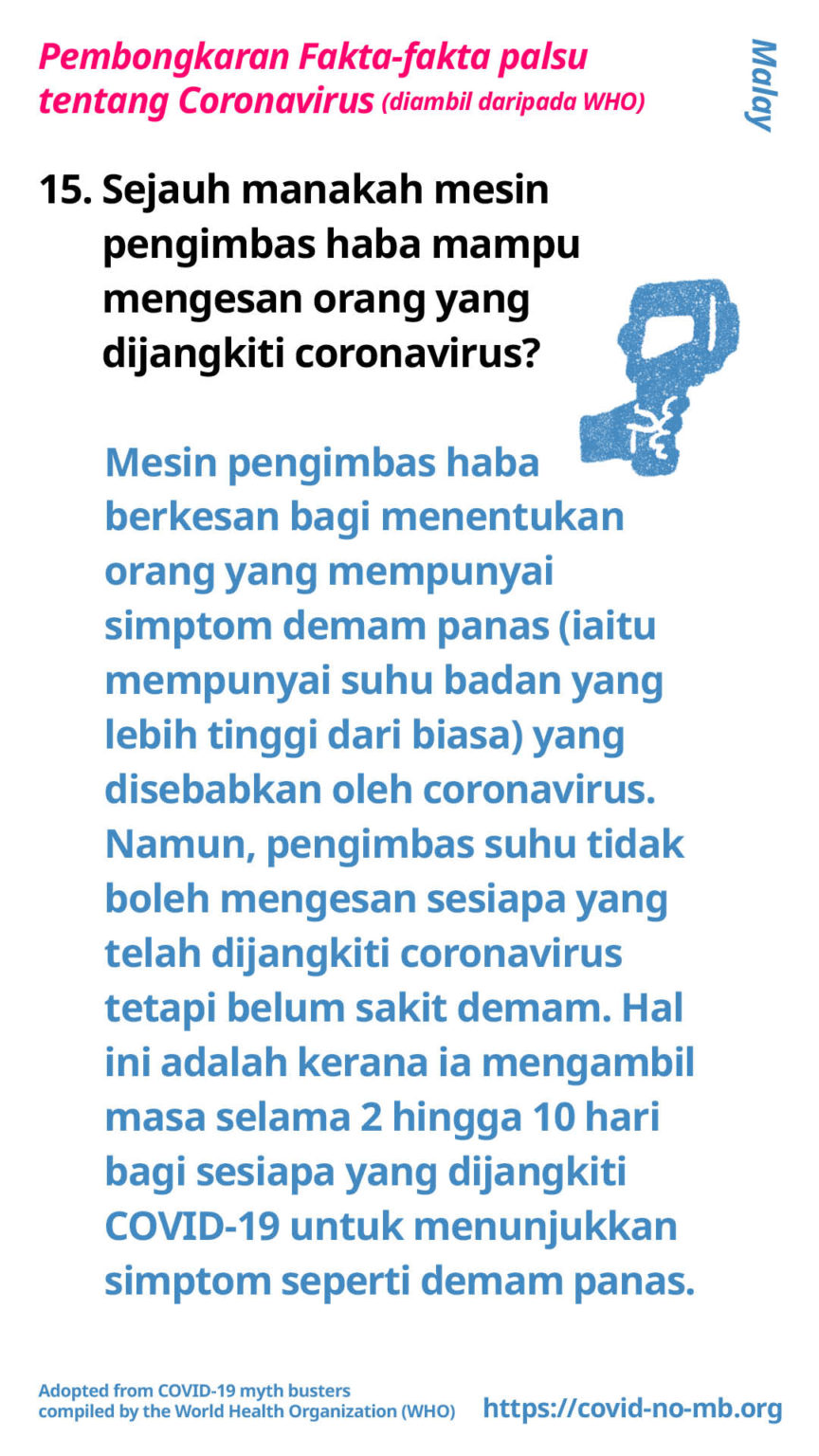 Malay – COVID19 Myth busters in world languages